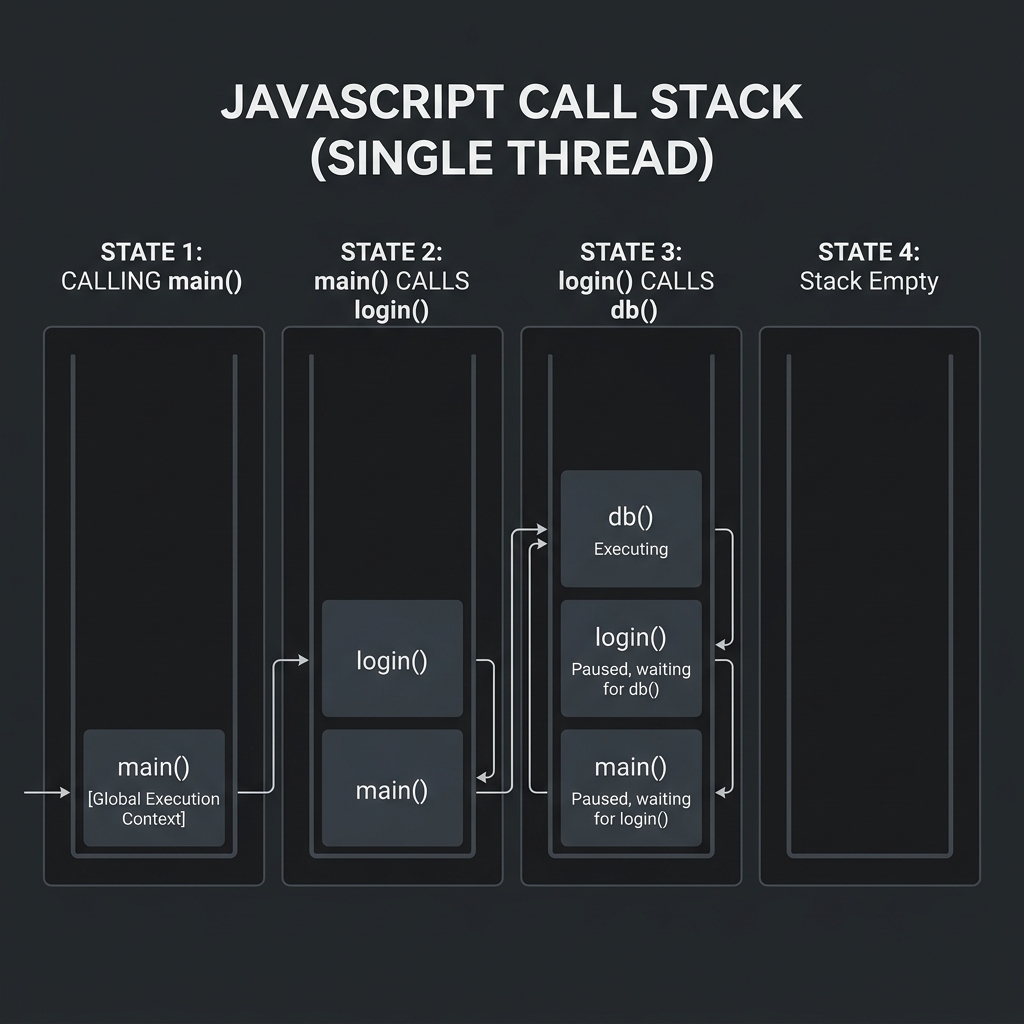 Call Stack (싱글 스레드)